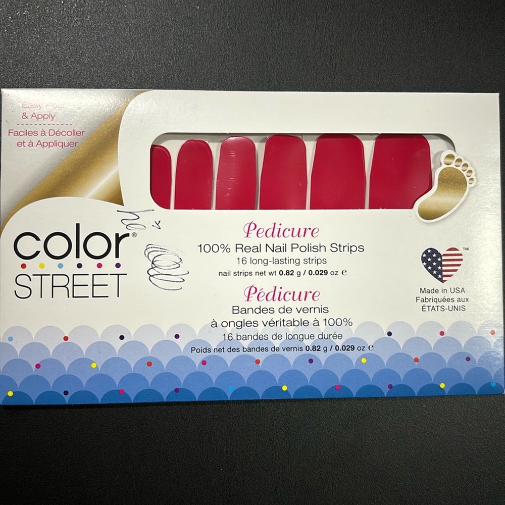Pedicure Color Street- Nail polish strips